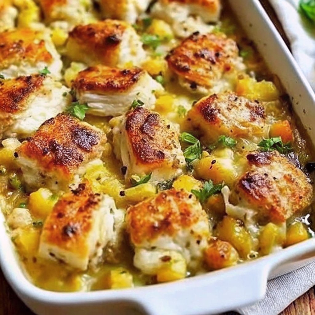 Dolly’s Chicken and Stuffing Casserole: Easy Comfort Food on a Budget 1 serving of Dolly’s chicken and stuffing casserole with green beans